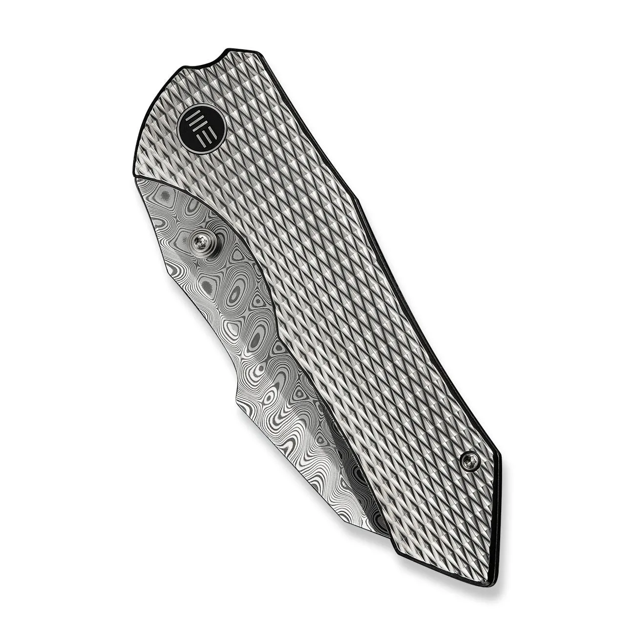 WEKnife High-Fin XL WE24010-DS1 Klappmesser Damasteel