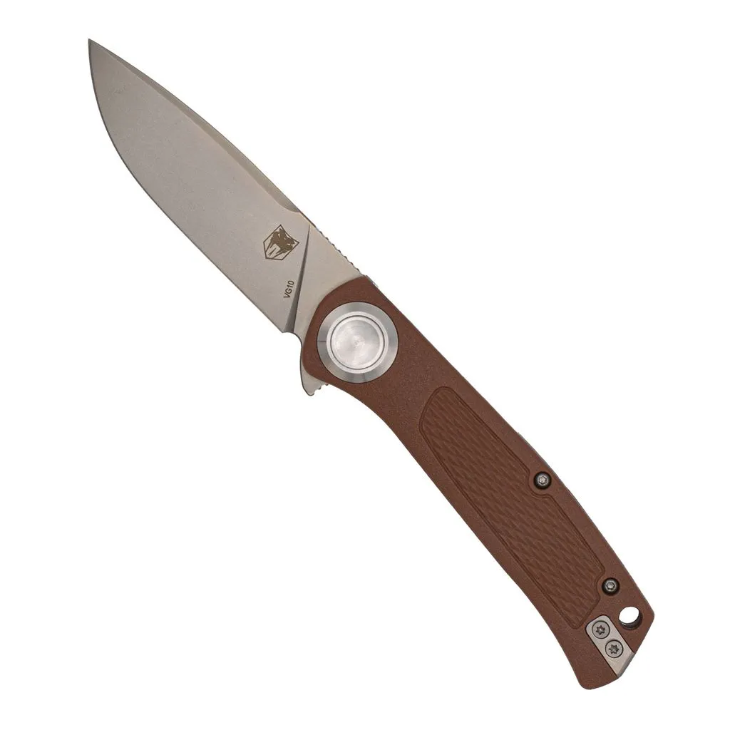 CobraTec Scout EDC Button Lock Taschenmesser VG-10