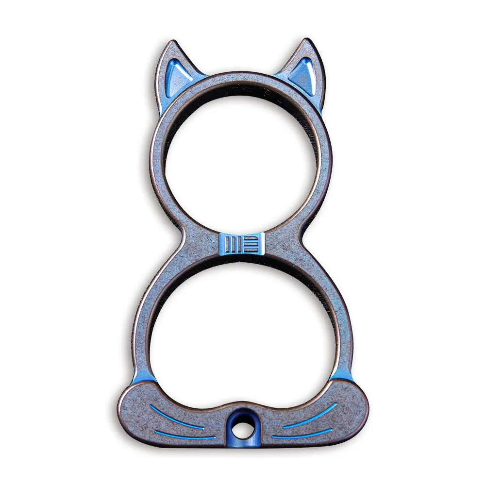 WeKnife WE Cat A-07C Anhänger Titan blau mit Kette