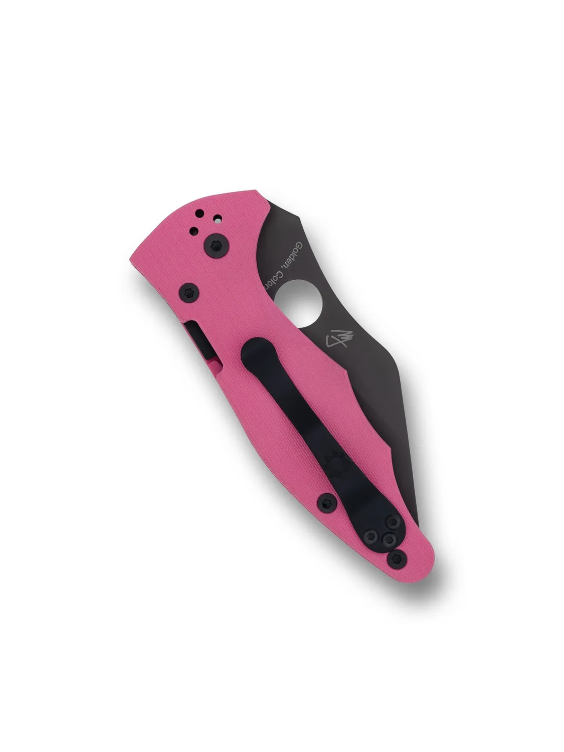 Spyderco Yojimbo 2 Sprint Run Taschenmesser pink DLC S30V