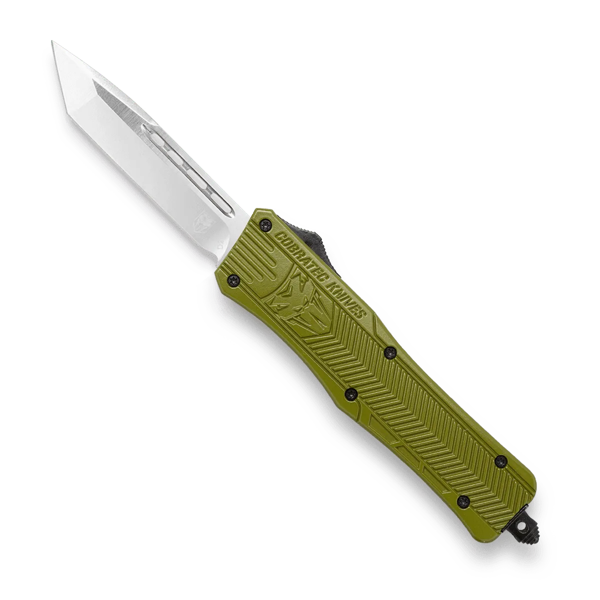 CobraTec CTK-1 Medium OTF Messer OD Green D2
