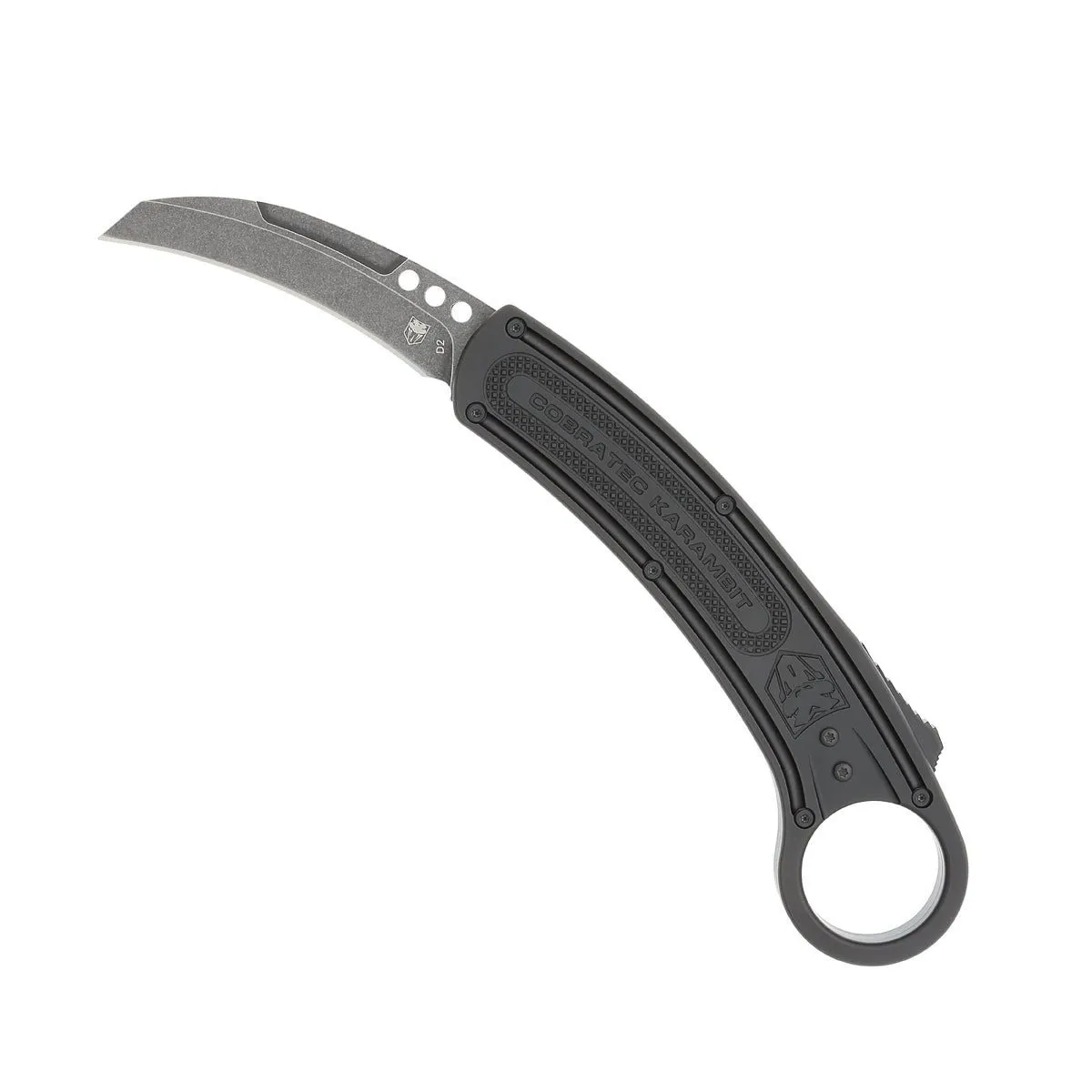 CobraTec Karambit OTF Messer D2 Double Action Ring