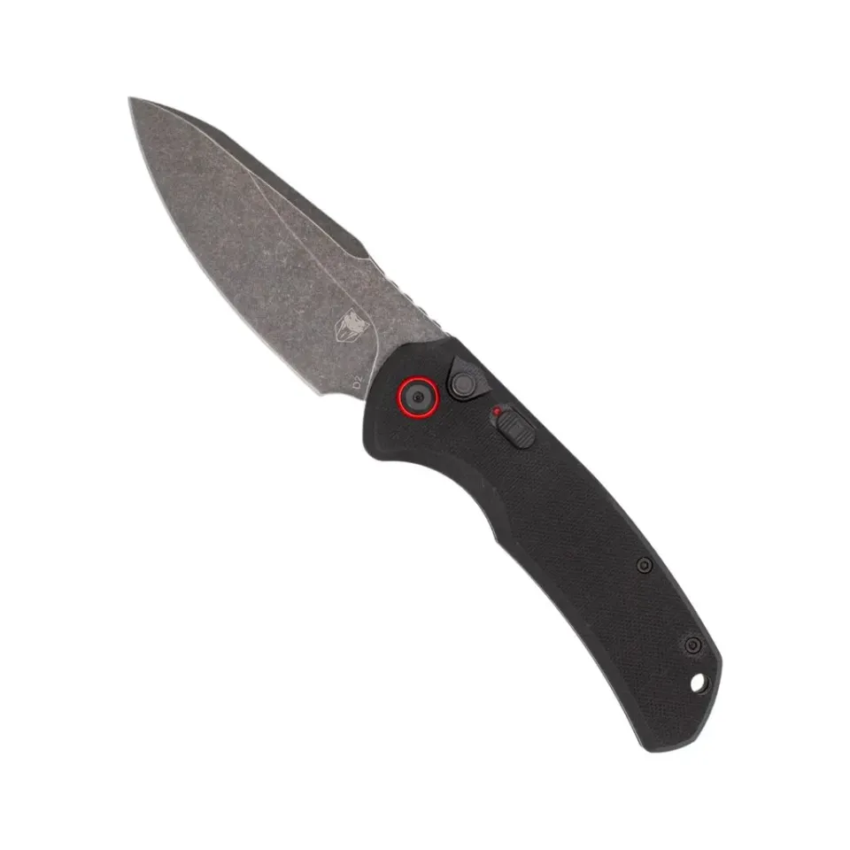 CobraTec Vanguard Automatikmesser G-10 D2 Klinge