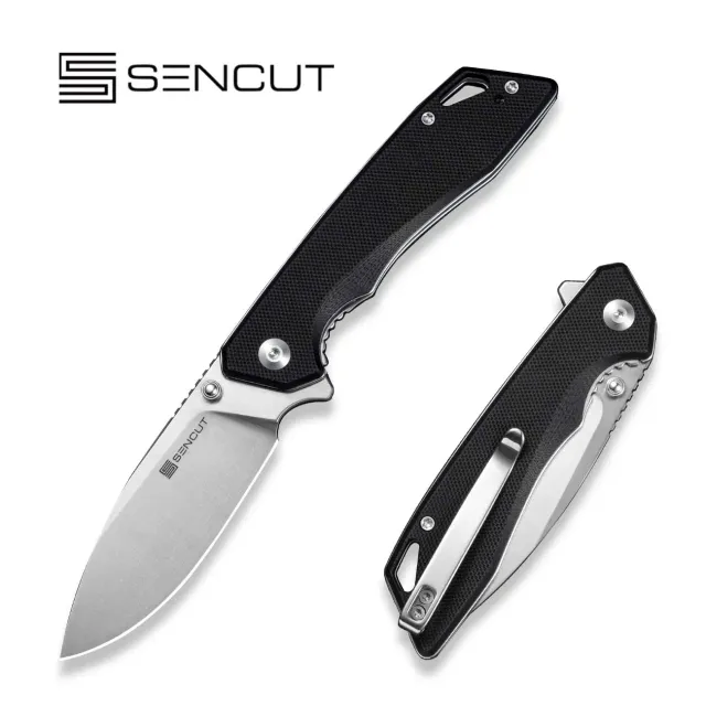 SENCUT Stratex S25055-1 Klappmesser G10 schwarz