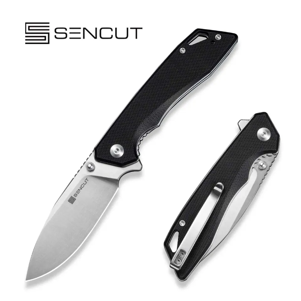 SENCUT Stratex S25055-1 Klappmesser G10 schwarz
