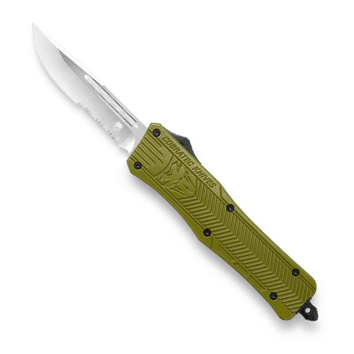 CobraTec CTK-1 Medium OTF Messer OD Green D2