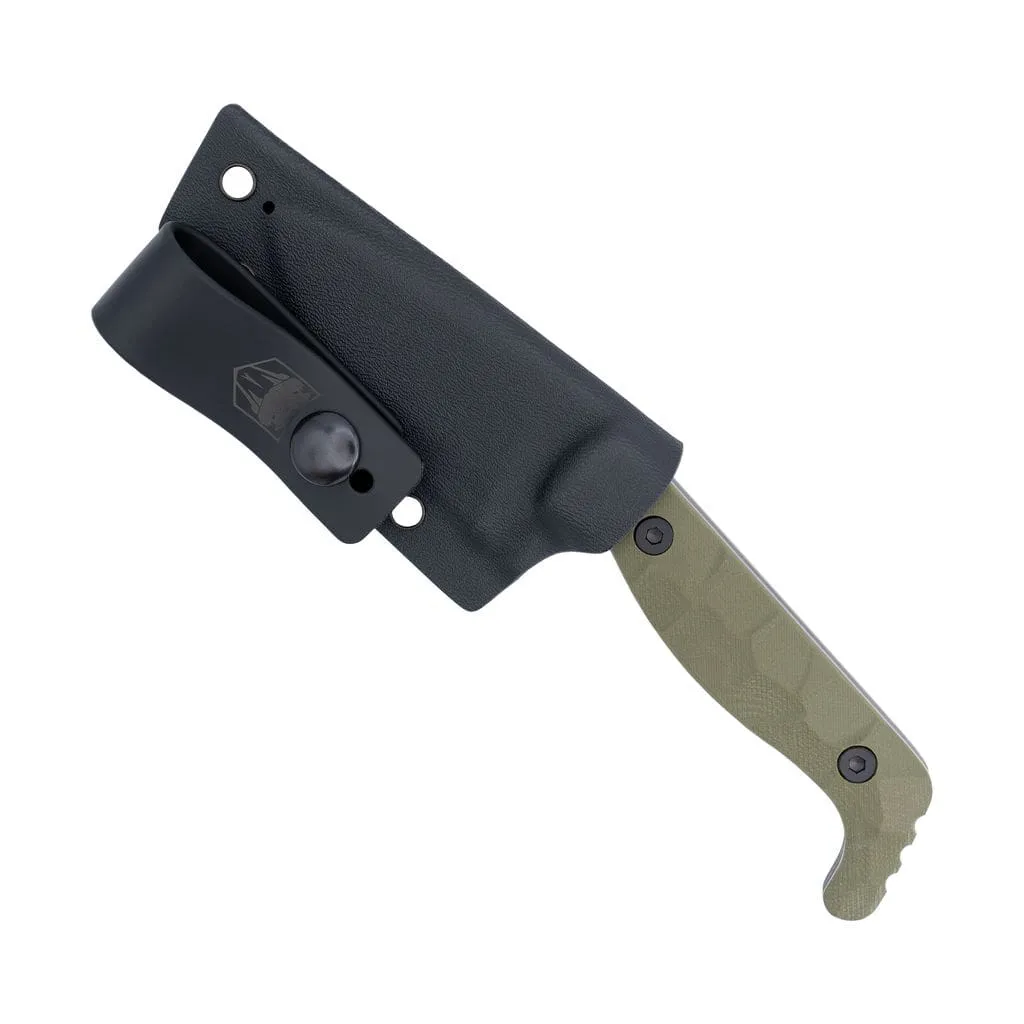 CobraTec Kingpin S Fixed Blade Outdoormesser D2 3,25"