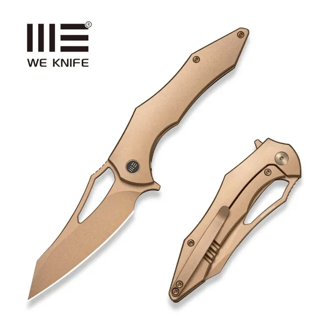 WeKnife Ghost Shark WE25085 Taschenmesser Titan M390 Tan