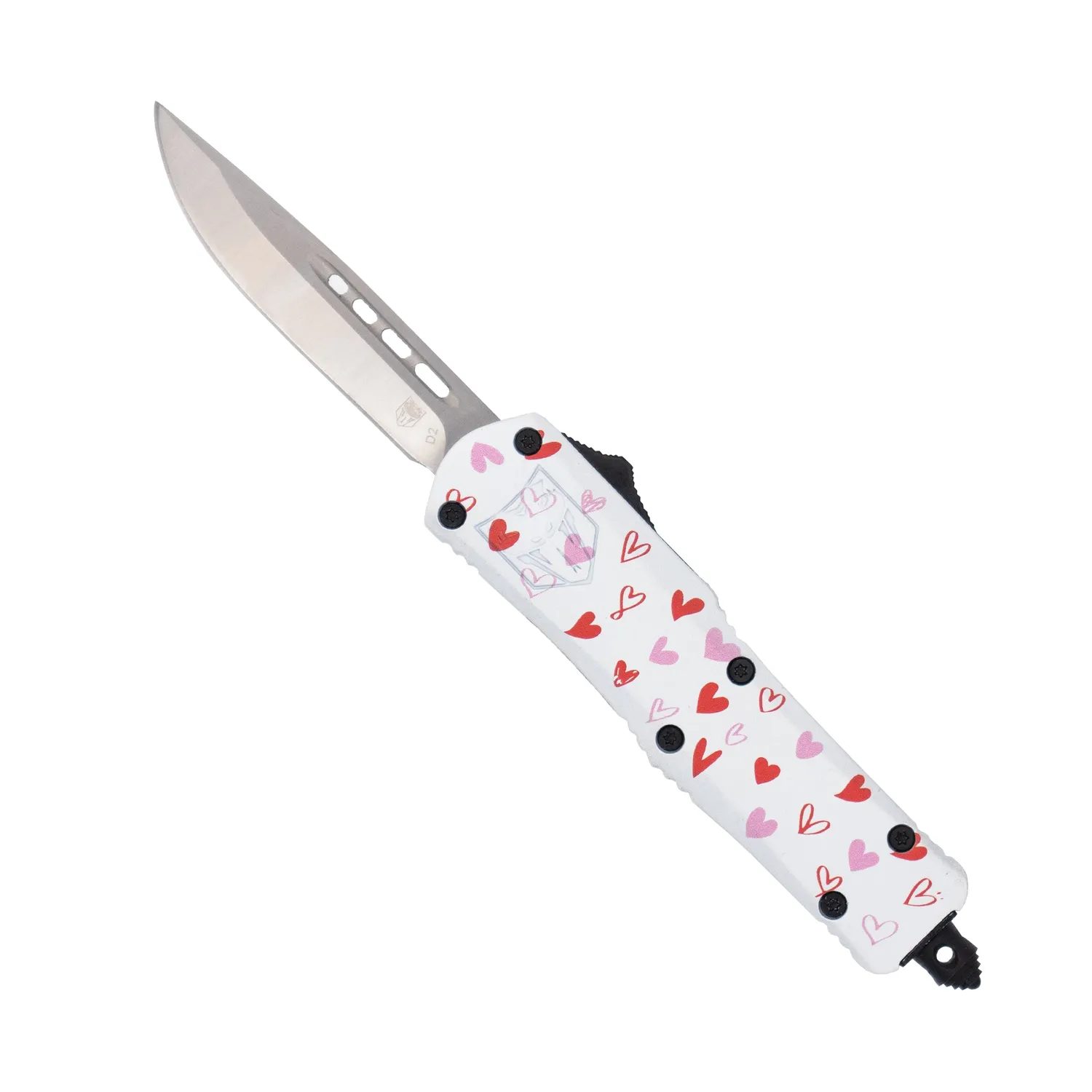 CobraTec FS-3 Small OTF Messer White Love Warrior D2