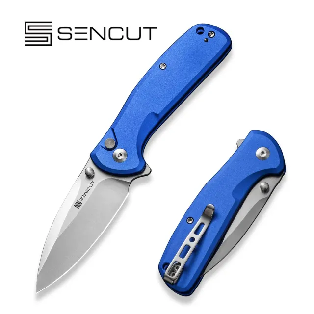 SENCUT ArcBlast S22043B-3 Taschenmesser Aluminium blau