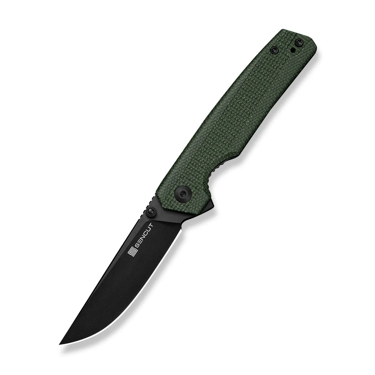SENCUT Stria S25112-2 Klappmesser Micarta Grün D2