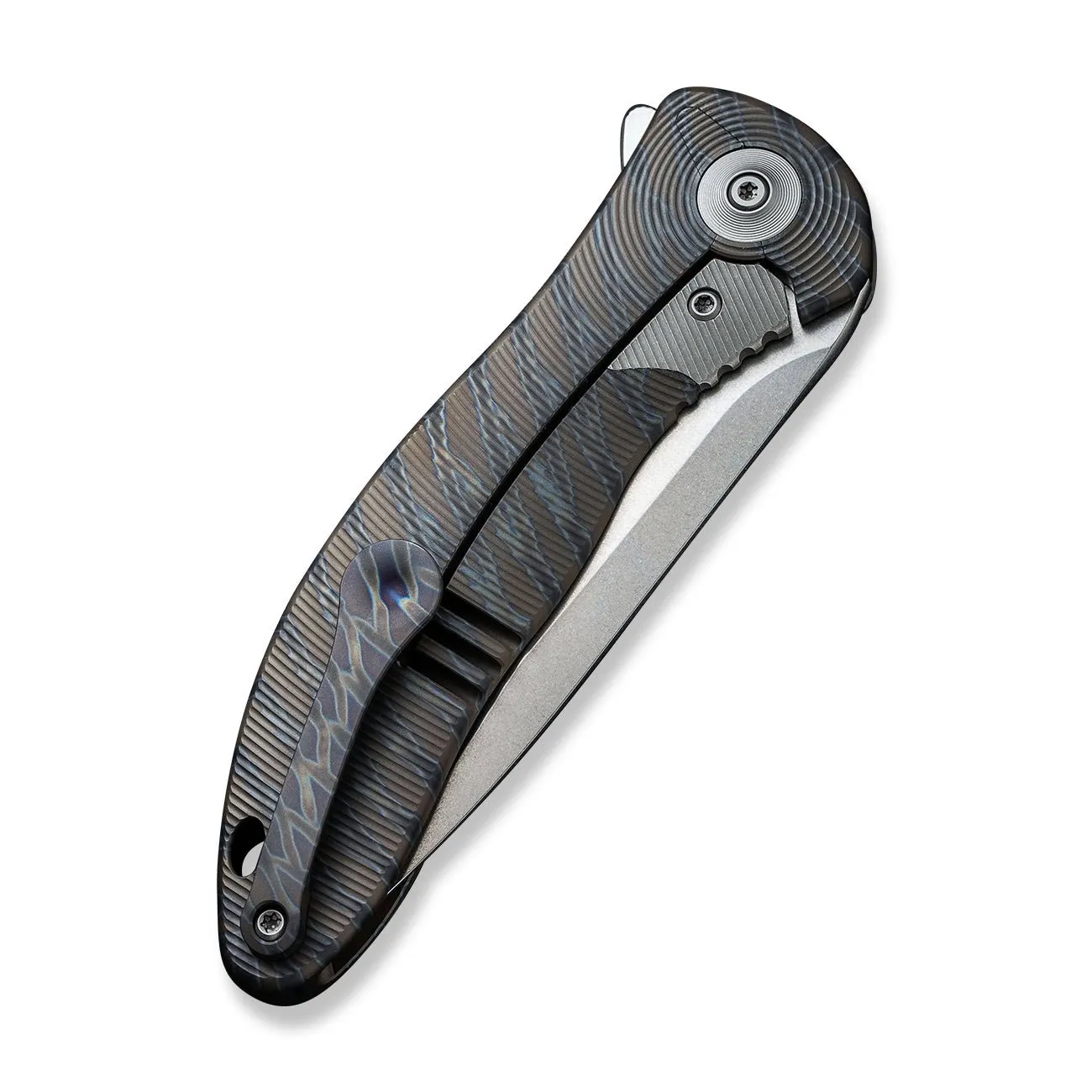 WeKnife Synergy2v2 WE18046D-2 Taschenmesser Titan Flamed