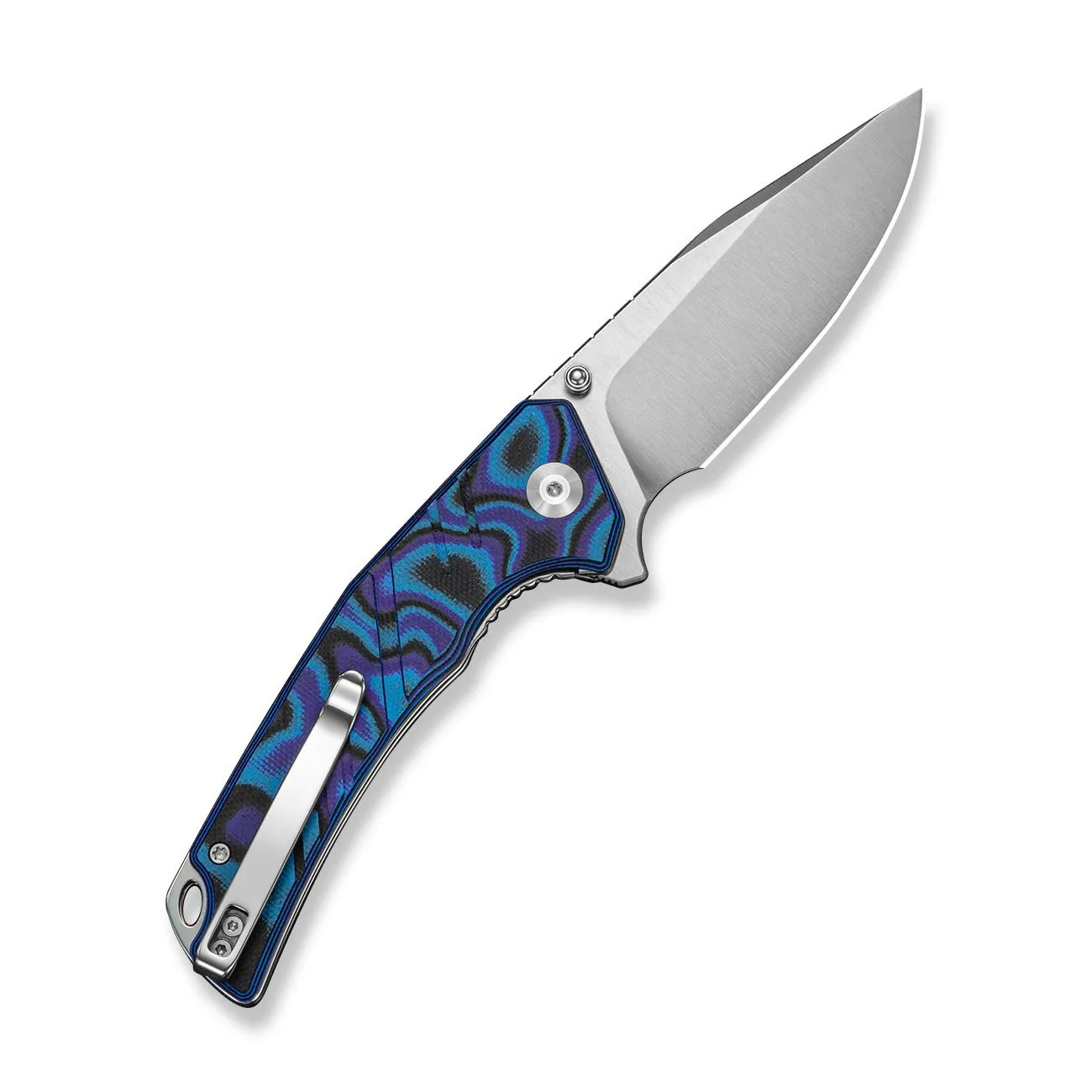 SENCUT Quirk S25099-3 Taschenmesser Blau-Lila D2