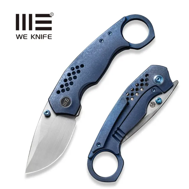 WeKnife Envisage WE22013-4 Klappmesser Blau Satin