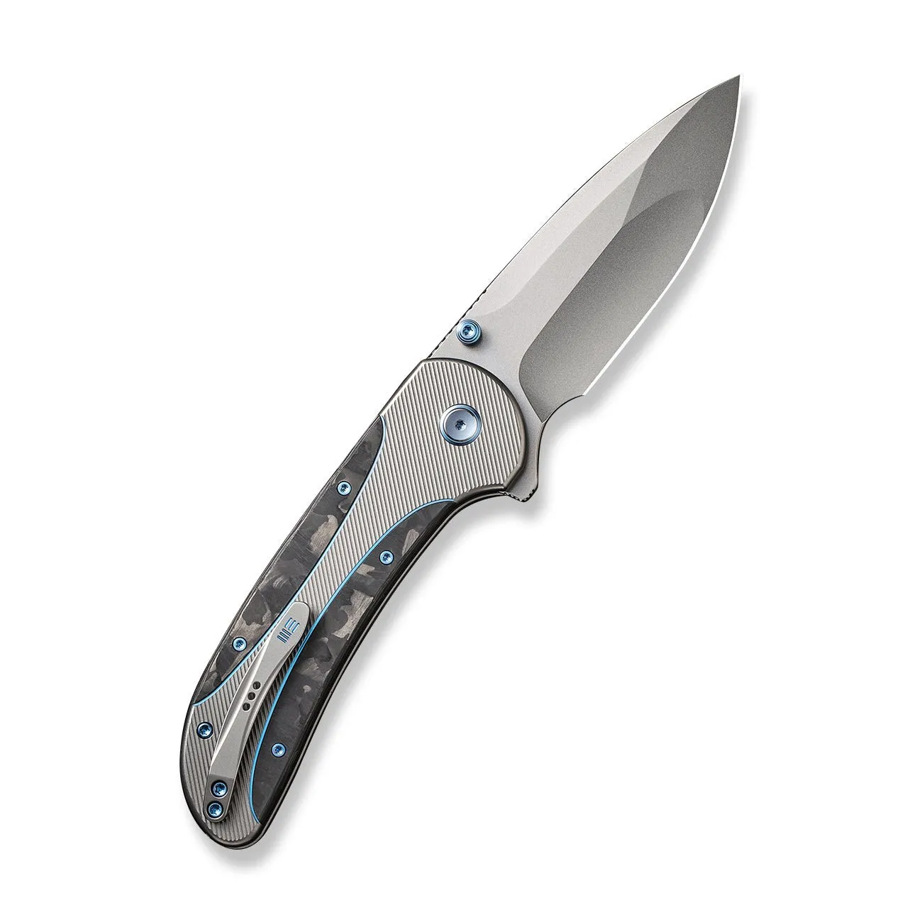 WeKnife Zizzit WE23031-3 Klappmesser Carbon Blau