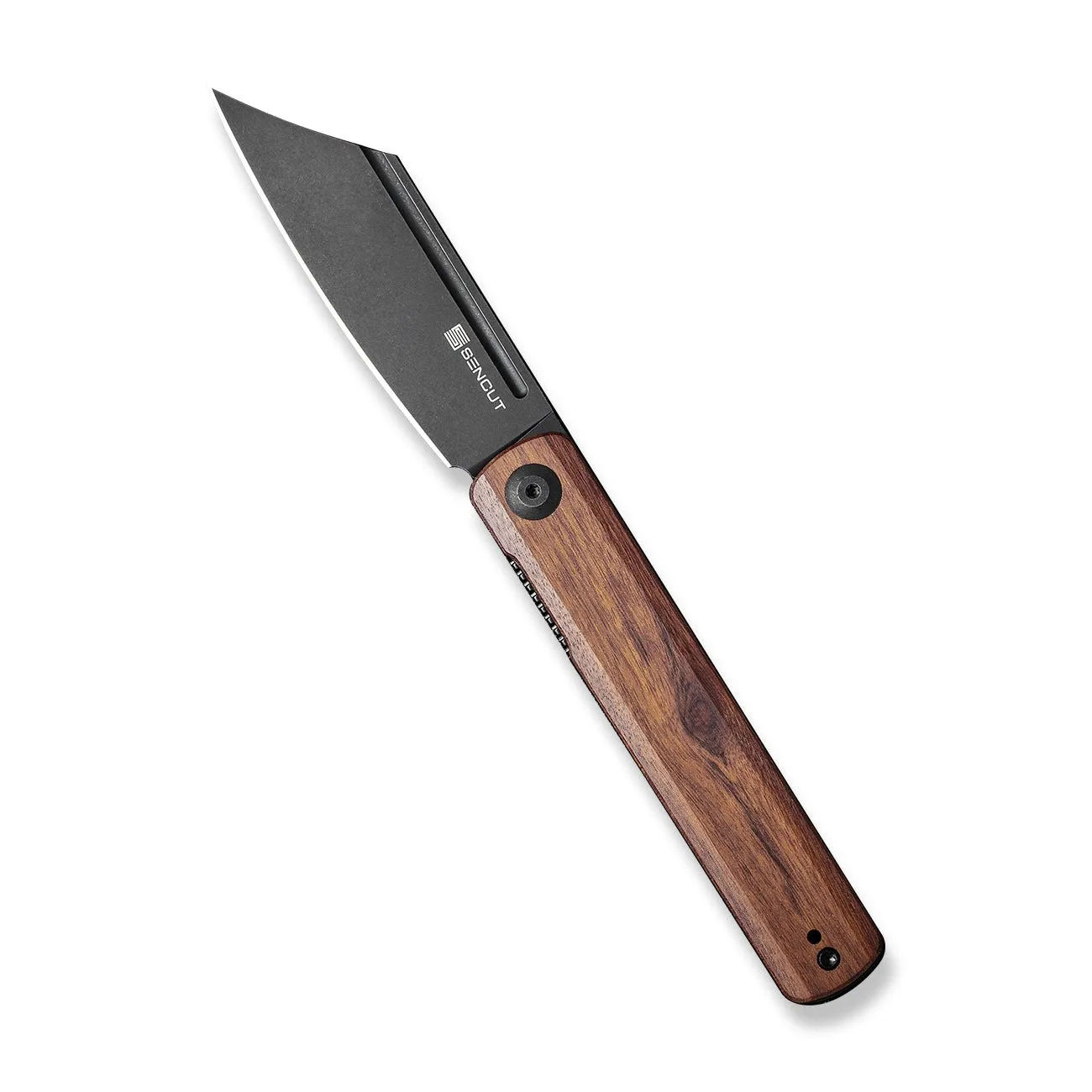SENCUT Bronte SA08E Taschenmesser Holz Front-Flipper