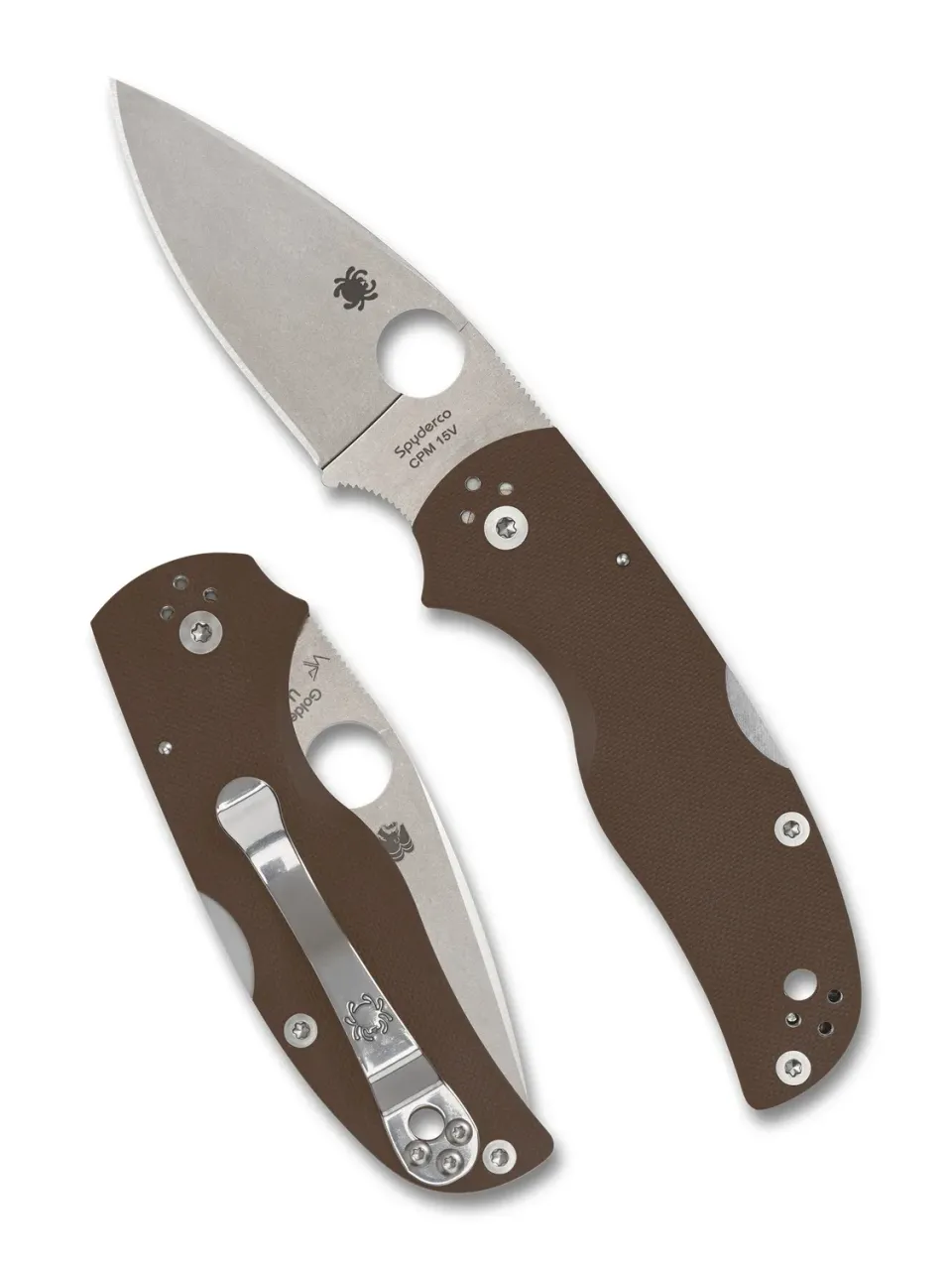Spyderco Native 5 Sprint Run Taschenmesser CPM 15V braun