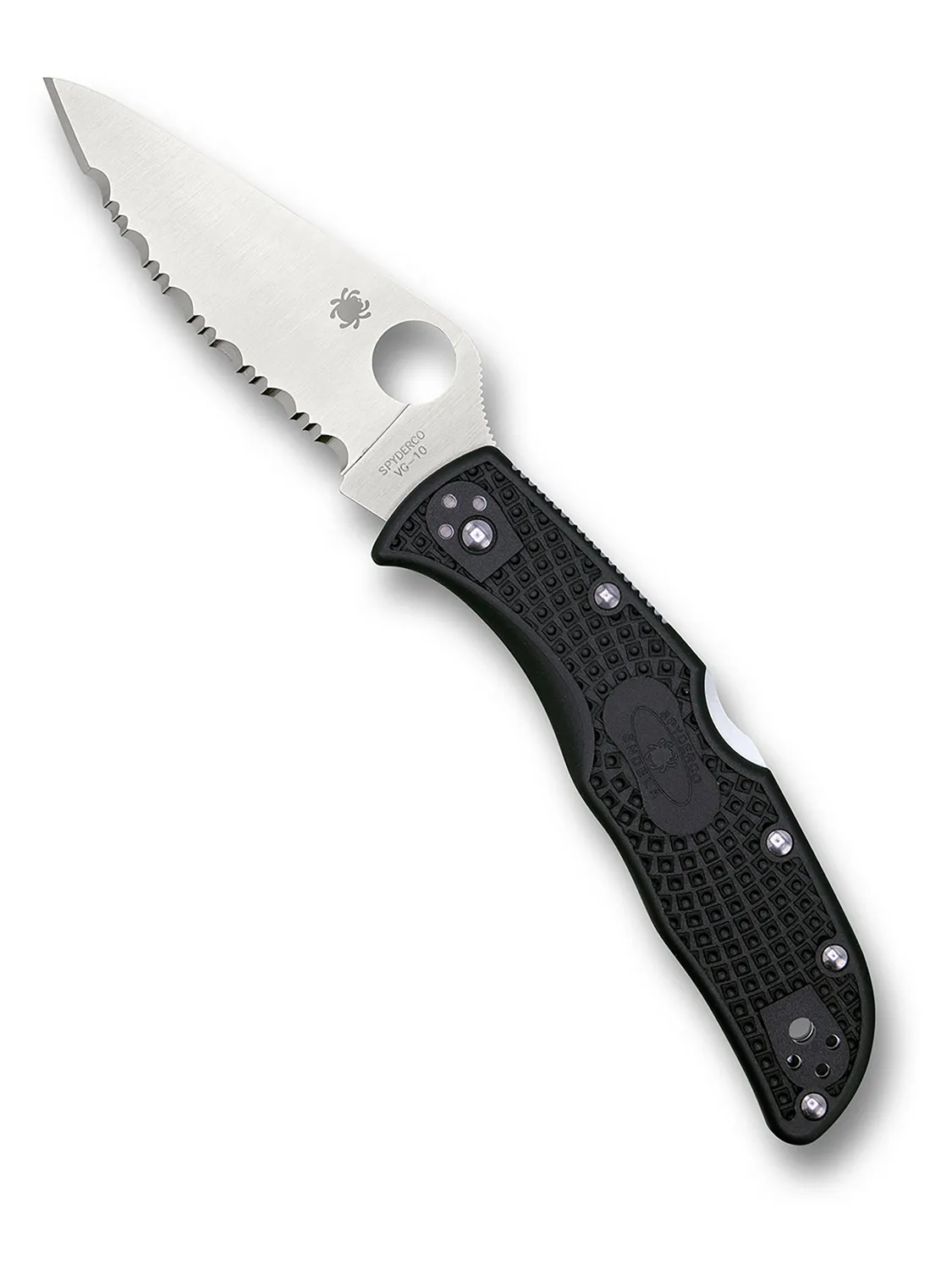 Spyderco Endela Lightweight Taschenmesser VG-10 Glatt