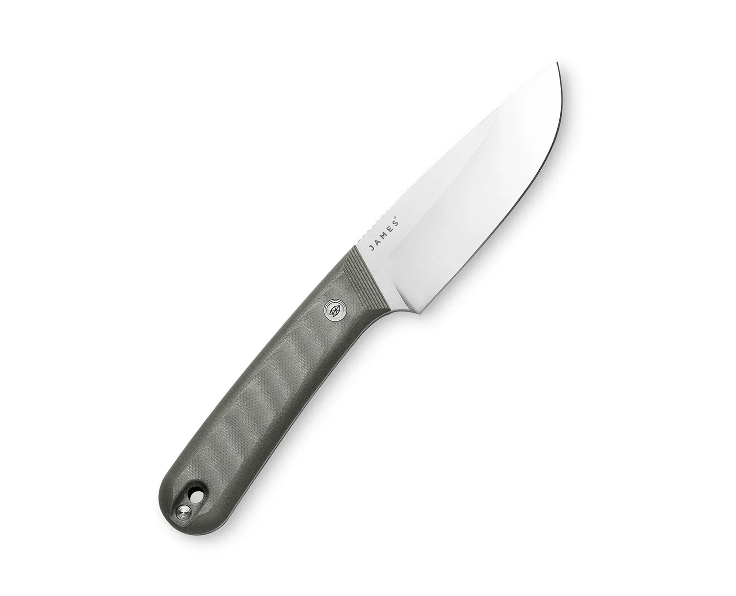James Brand Hell Gap Messer OD Green Micarta S35VN