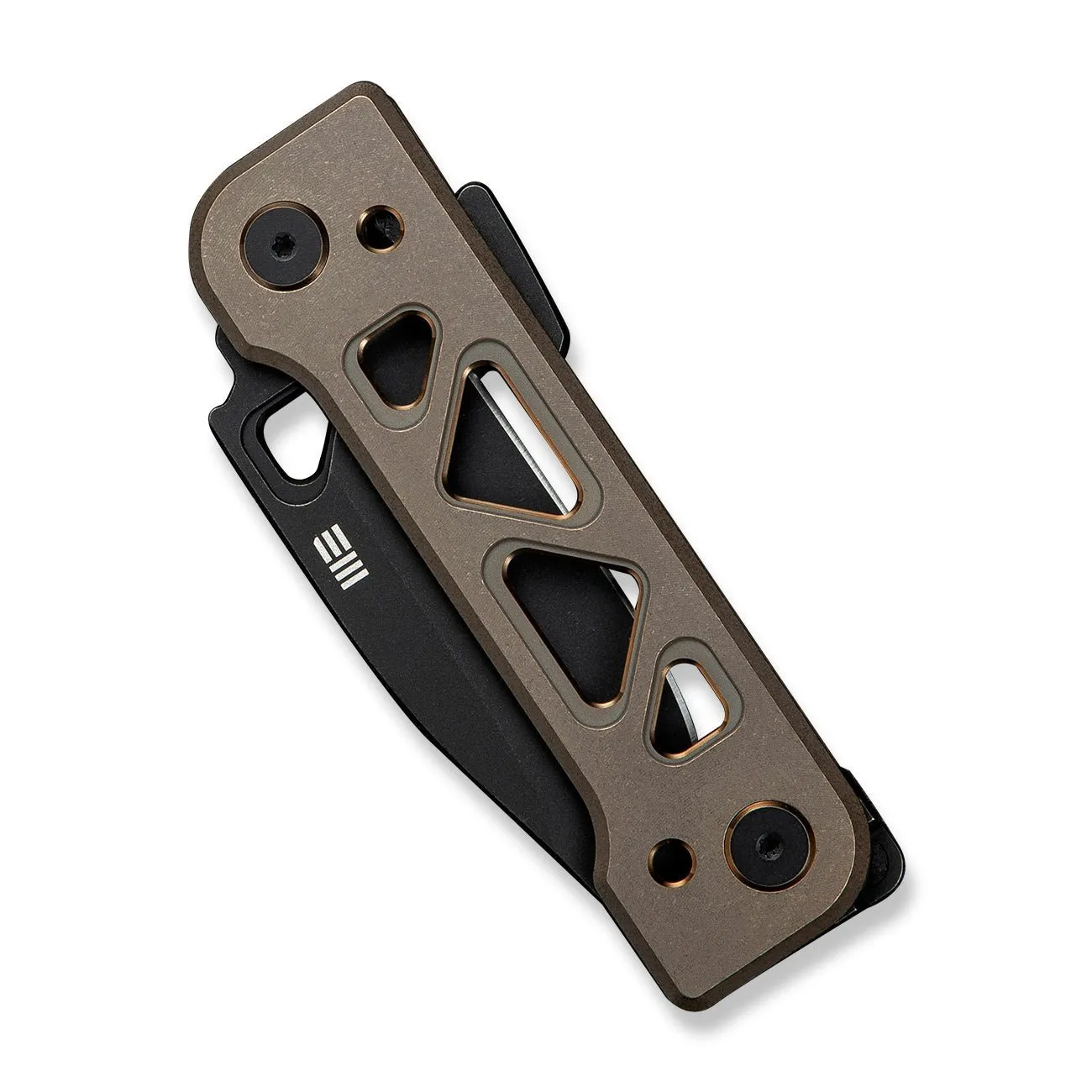 WeKnife Tyro WE24001-3 Klappmesser 20CV bronze