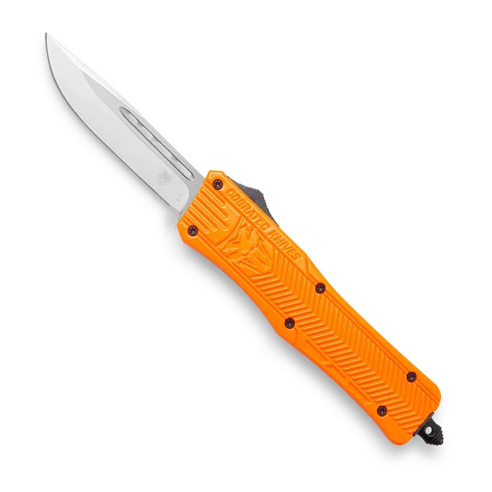 CobraTec CTK-1 Medium OTF Messer Orange D2