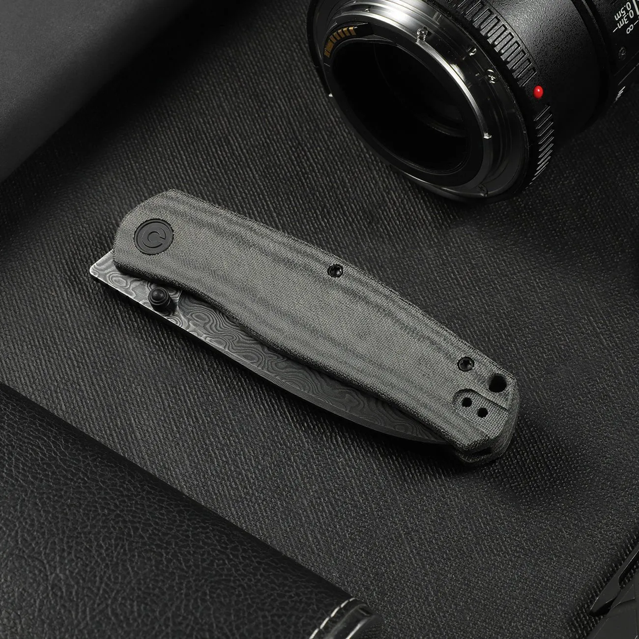 Civivi Sokoke C22007-DS1 Taschenmesser Damast Micarta