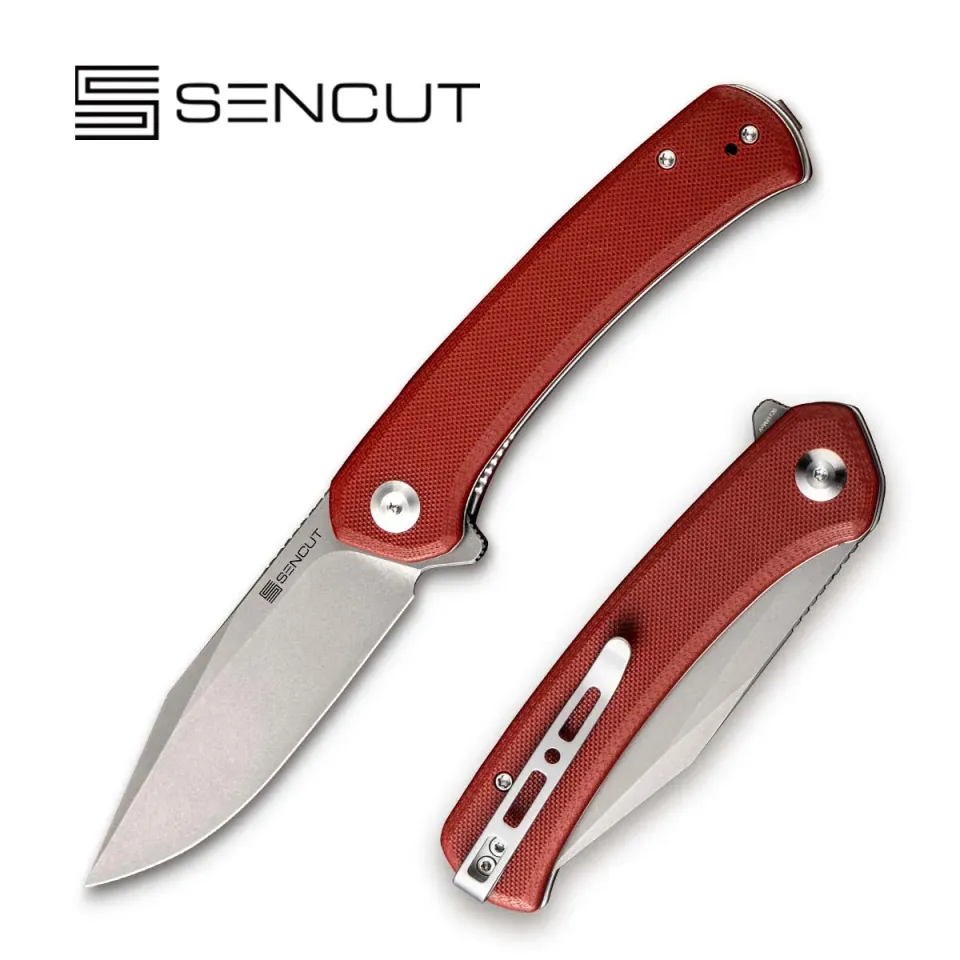 SENCUT Snap SA05A Klappmesser 9Cr18MoV burgundy