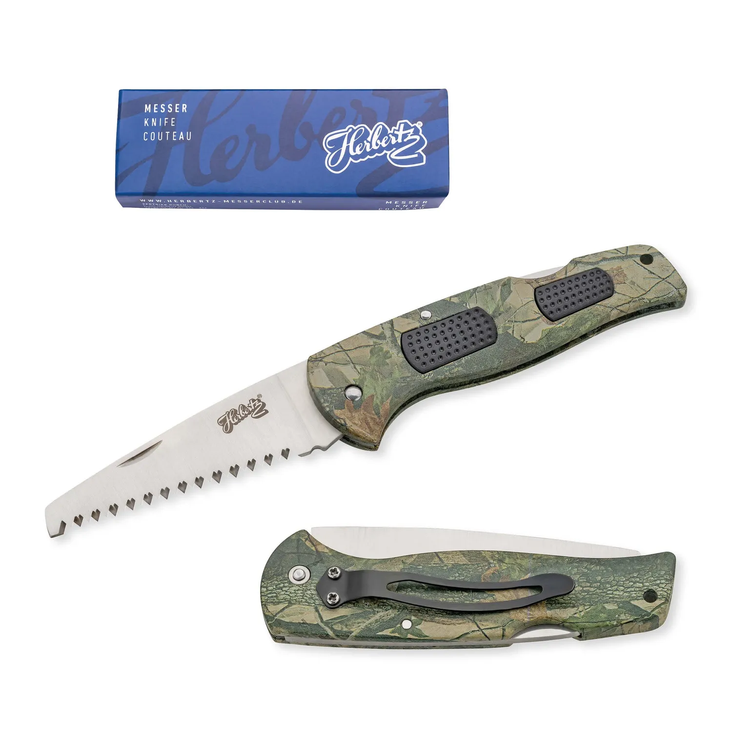 Herbertz Top Collection Klappsäge Wood Camo rostfrei