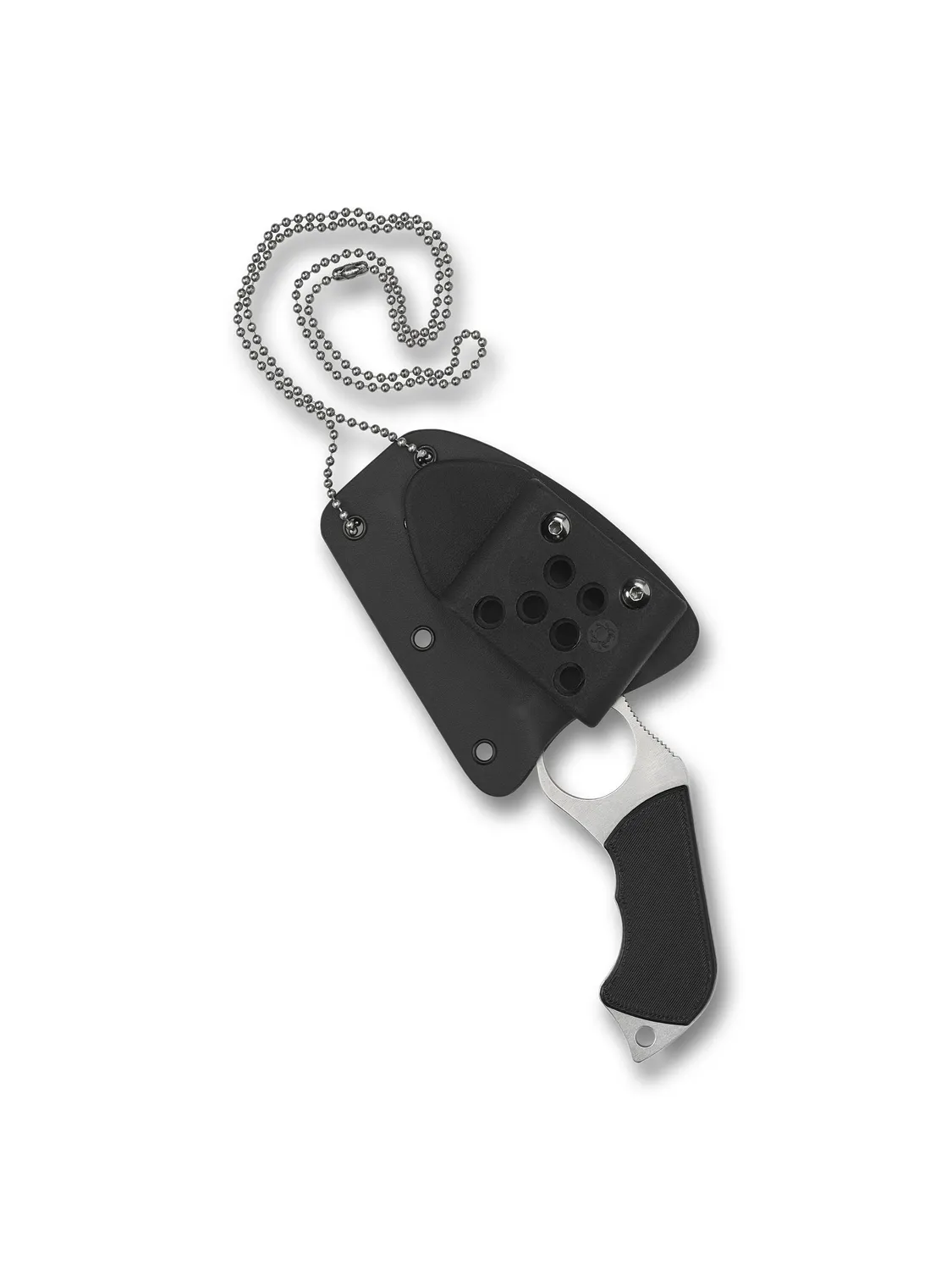 Spyderco Swick 6 Neck Knife LC200N glatte Klinge