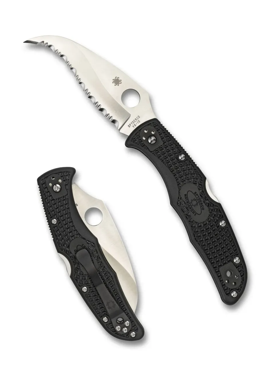 Spyderco Matriarch 2 Einhandmesser VG-10 Wellenschliff