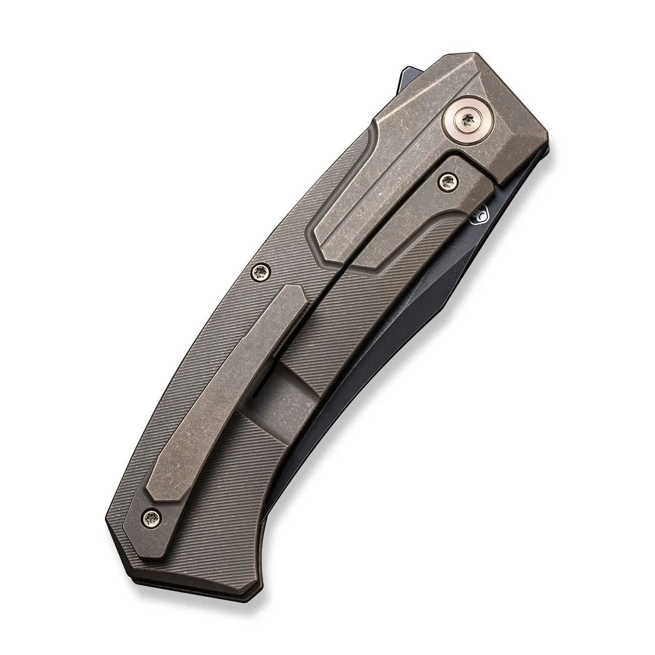 WeKnife Shuddan WE21015-3 Taschenmesser Bronze Titan 20CV