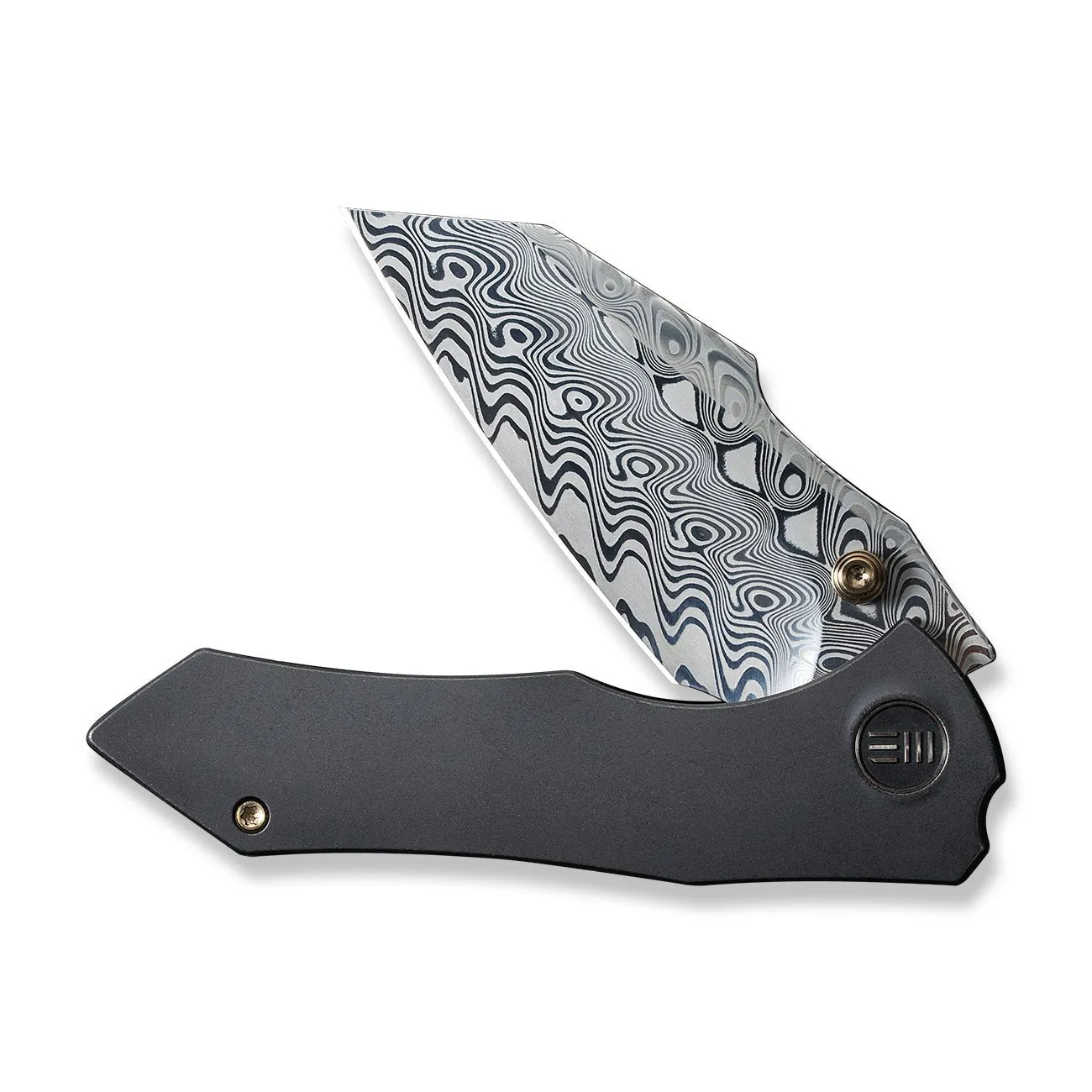 WEKnife High-Fin WE22005-DS1 Taschenmesser Damasteel