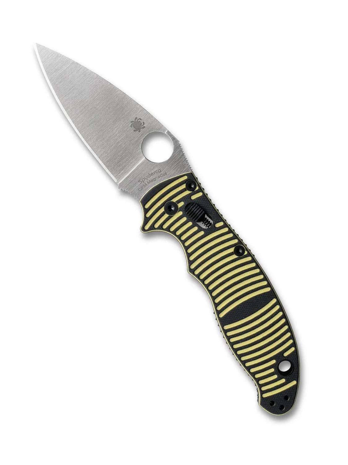 Spyderco Manix 2 Salt Taschenmesser Schwarz DLC Magnacut
