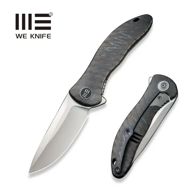 WeKnife Synergy2v2 WE18046D-2 Taschenmesser Titan Flamed