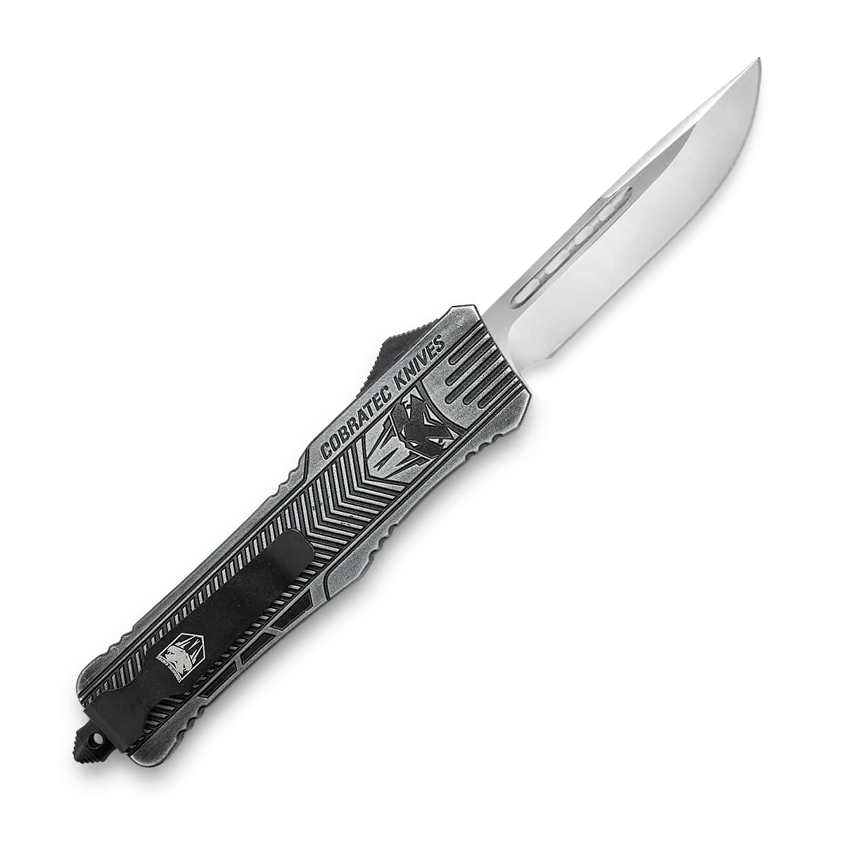 CobraTec CTK-1 Large OTF-Messer Stonewash D2