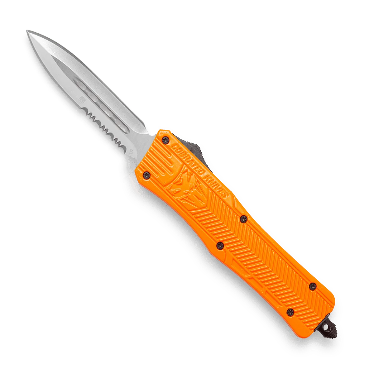 CobraTec CTK-1 Medium OTF Messer Orange D2