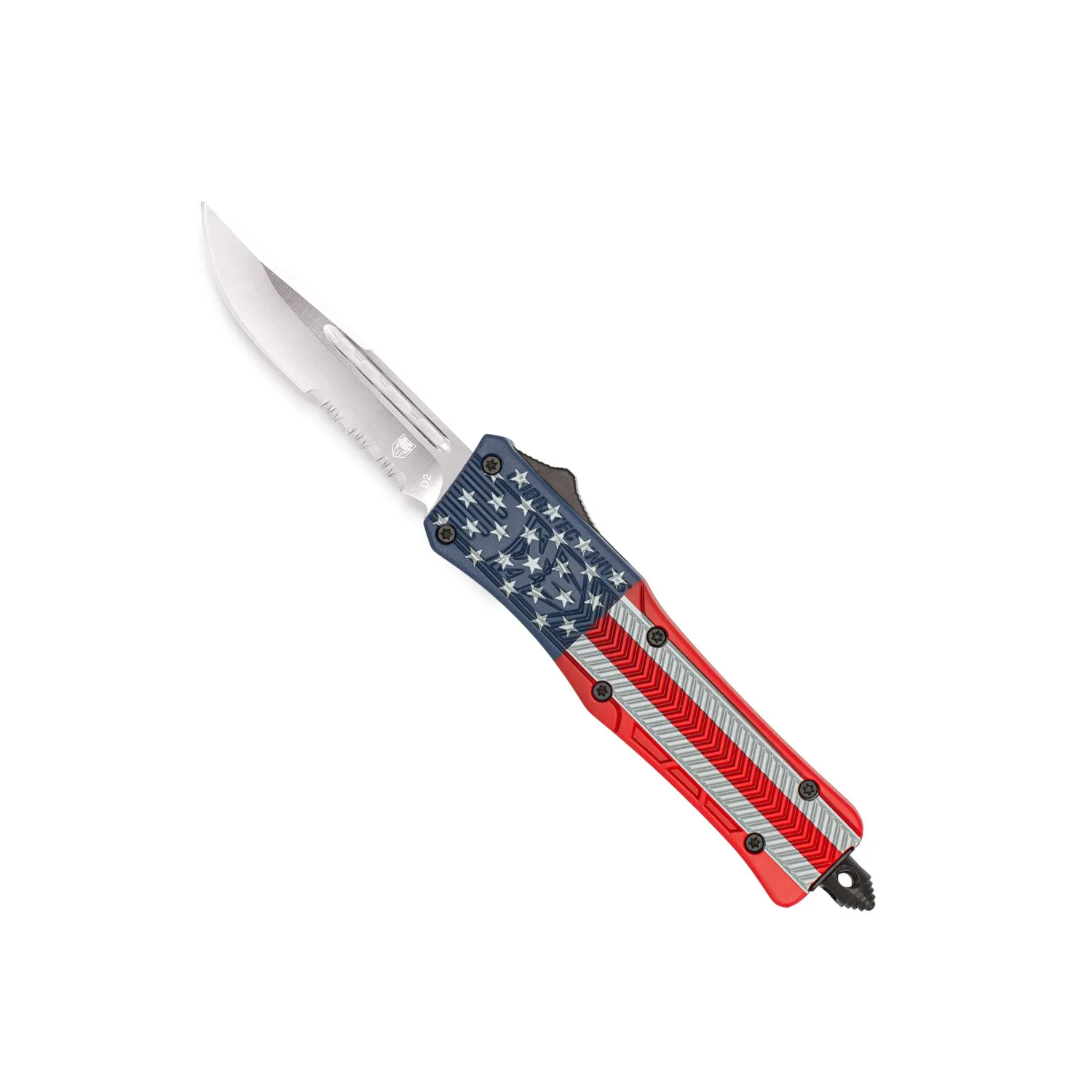 CobraTec CTK-1 OTF-Messer Small D2 American Flag