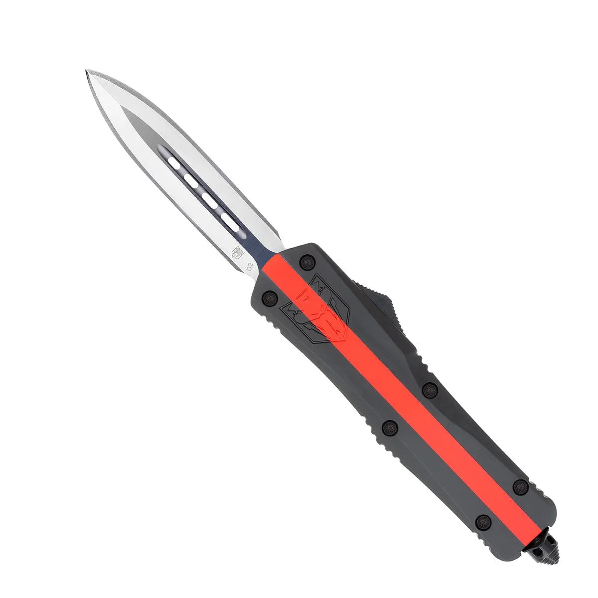 CobraTec Medium FS-3 OTF-Messer Thin Red Line D2