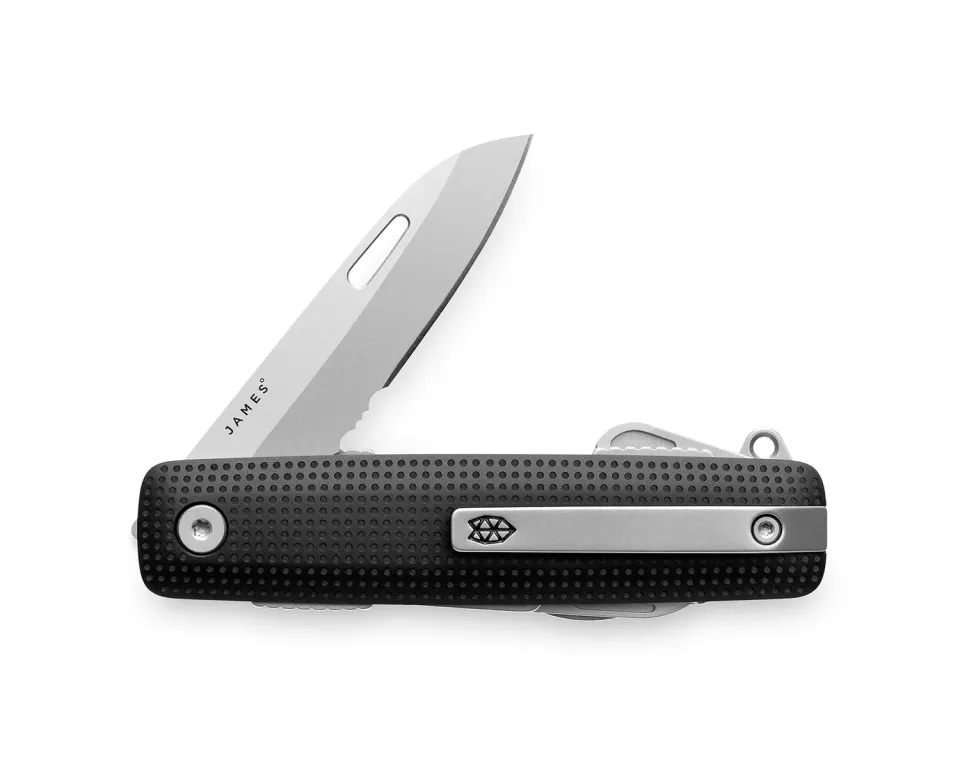 James Brand Helton Multitool Black Stainless VG-10
