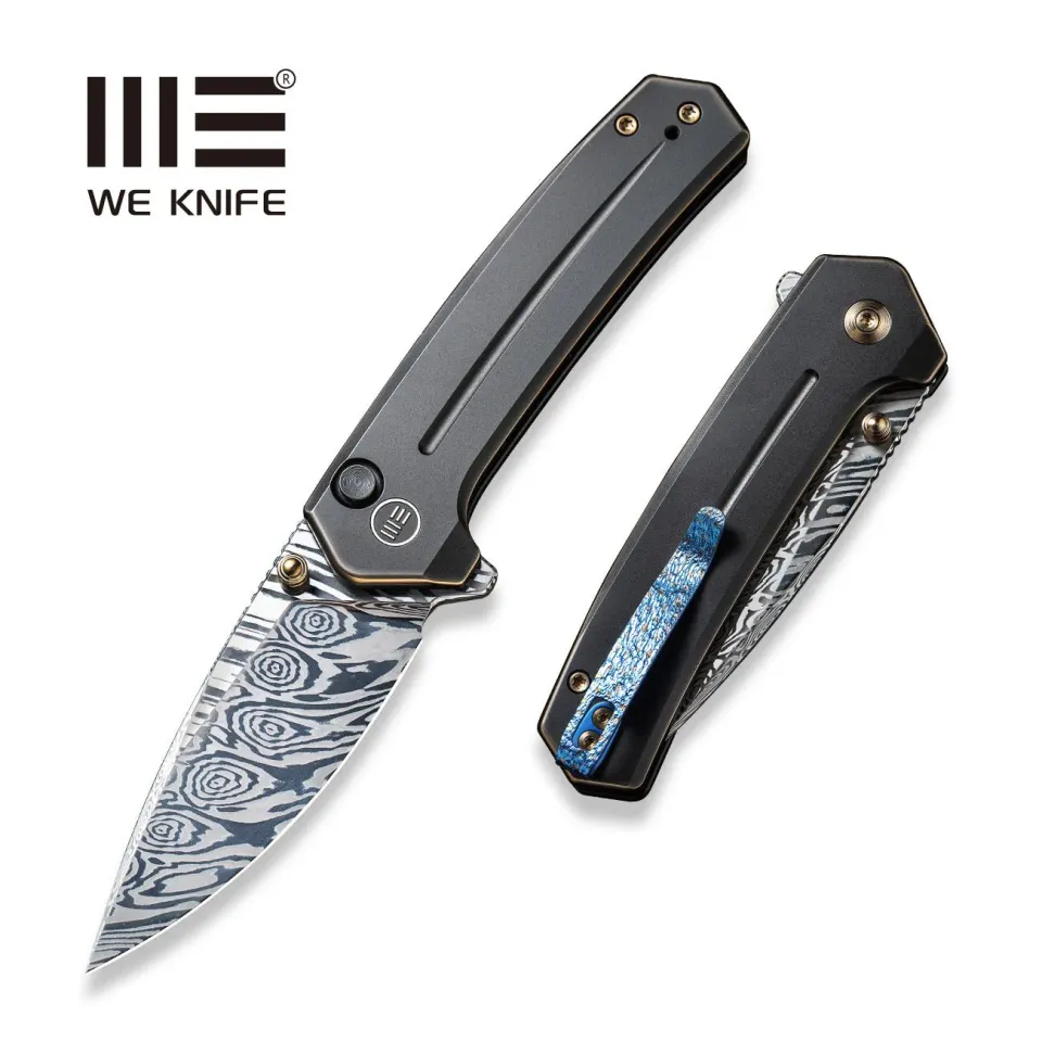 WeKnife Culex WE21026B-DS1 Taschenmesser Damasteel