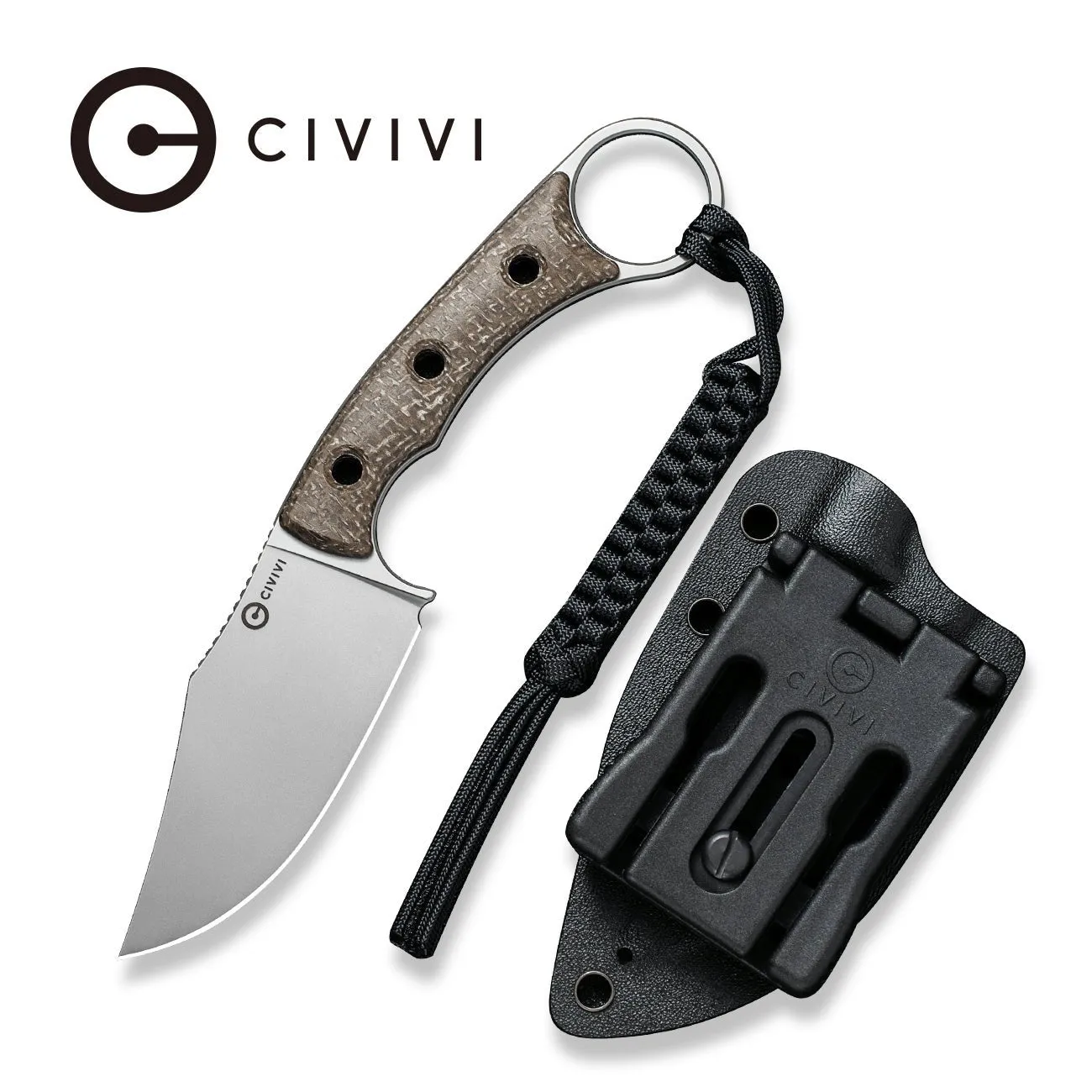 Civivi Midwatch C20059B-2 Feststehendes Messer Micarta N690