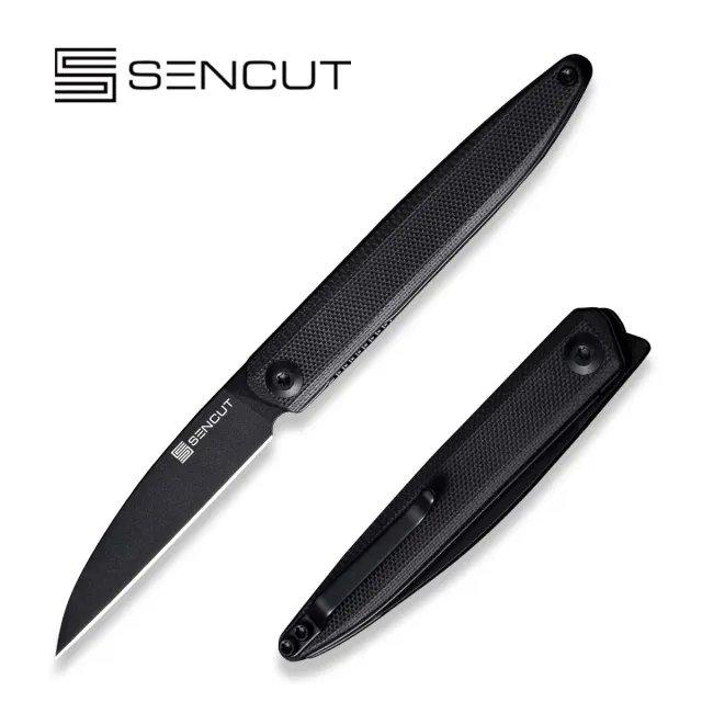 SENCUT Jubil S20029-2 Taschenmesser Schwarz Wharncliffe