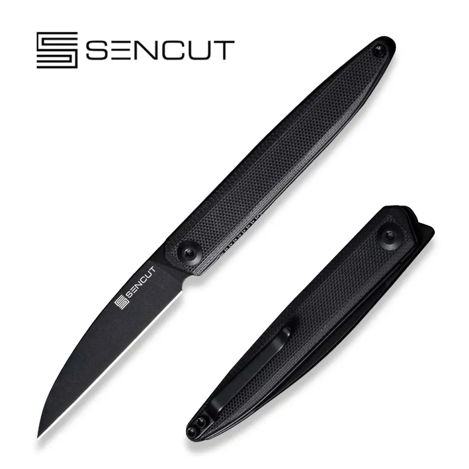 SENCUT Jubil S20029-2 Taschenmesser Schwarz Wharncliffe