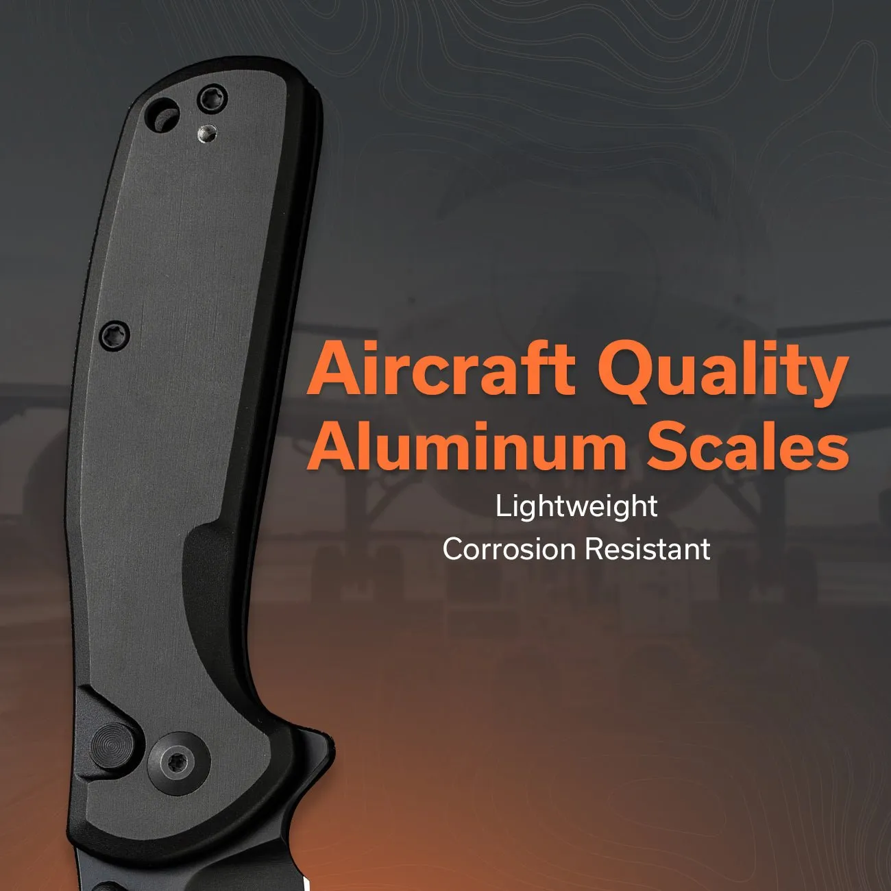 SENCUT ArcBlast S22043B-1 Klappmesser schwarz Aluminium