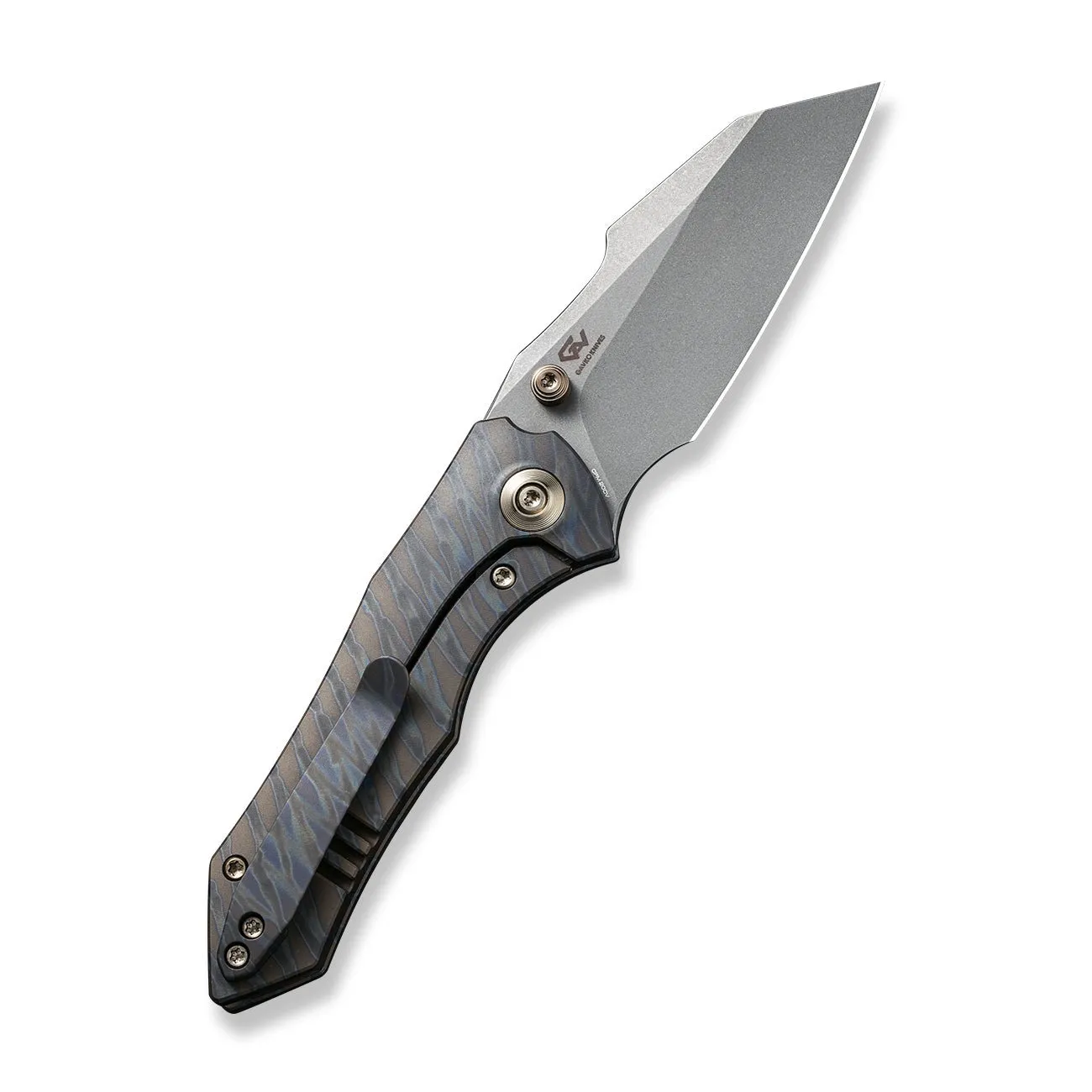 WeKnife High-Fin WE22005-4 Klappmesser Titan Tanto 20CV