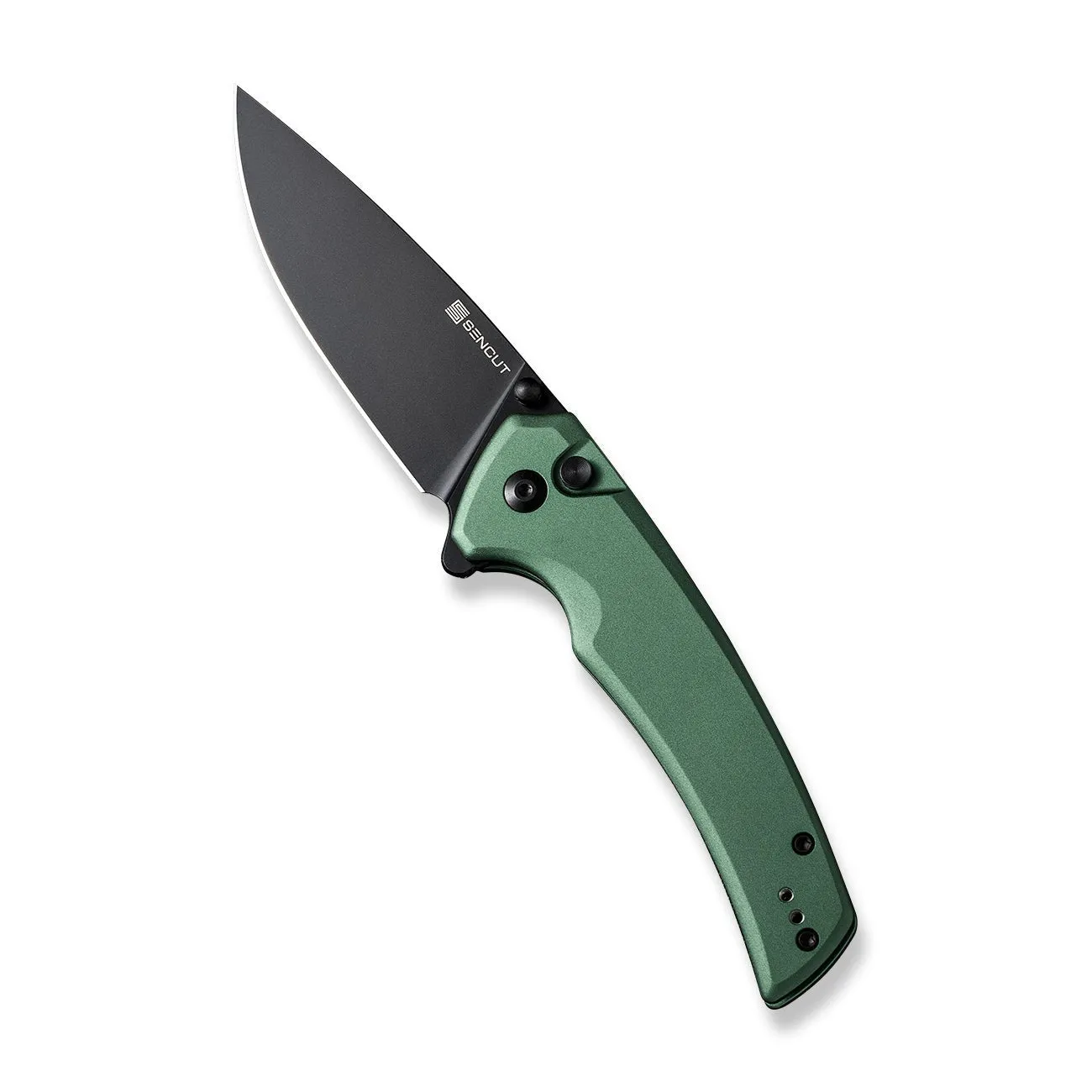 SENCUT Serene S21022B-5 Taschenmesser Grün Aluminium