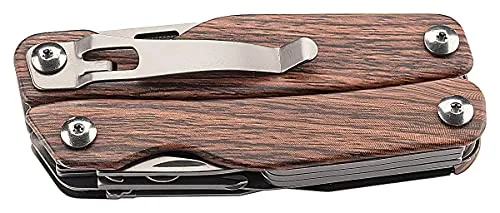 Herbertz Top Collection Multitool Braun 16,2 cm 12 Funktionen