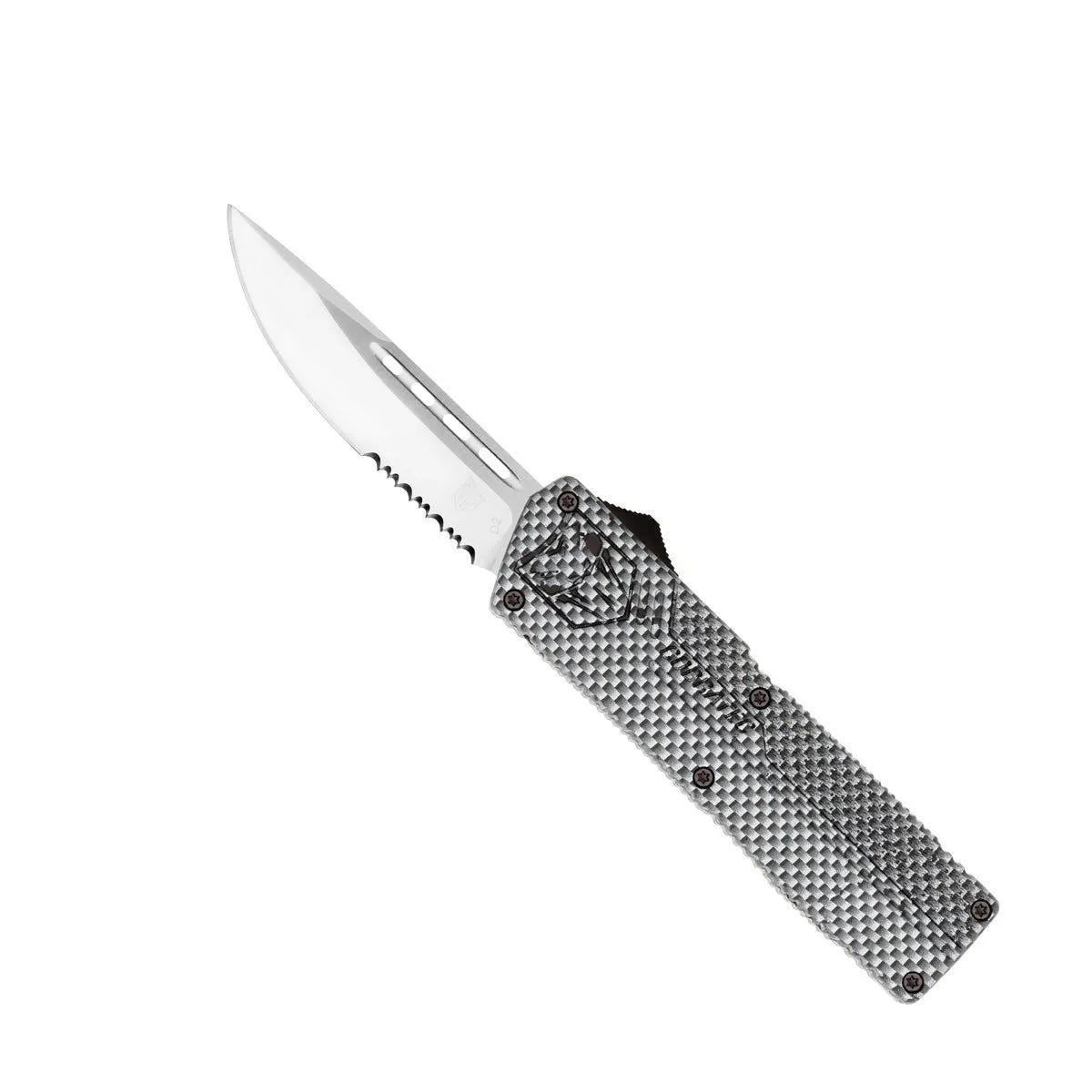 CobraTec Lightweight OTF Messer D2 Carbon 7,75 Zoll
