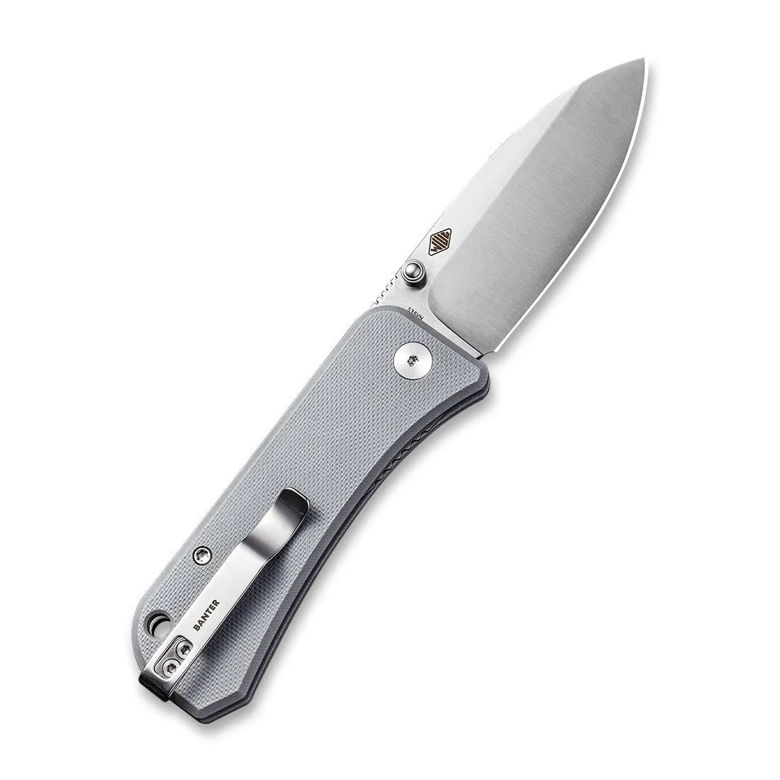 WeKnife Banter 2004E Klappmesser G10 grau S35VN