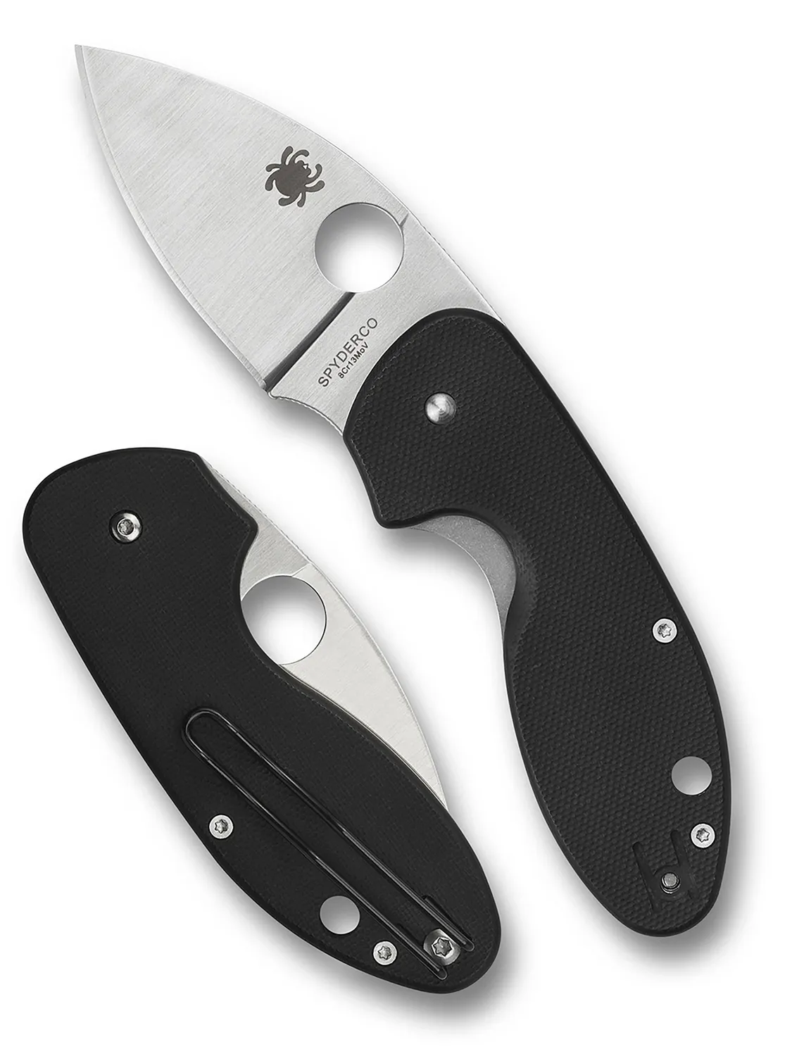 Spyderco Insistent Taschenmesser G10 Linerlock glatt